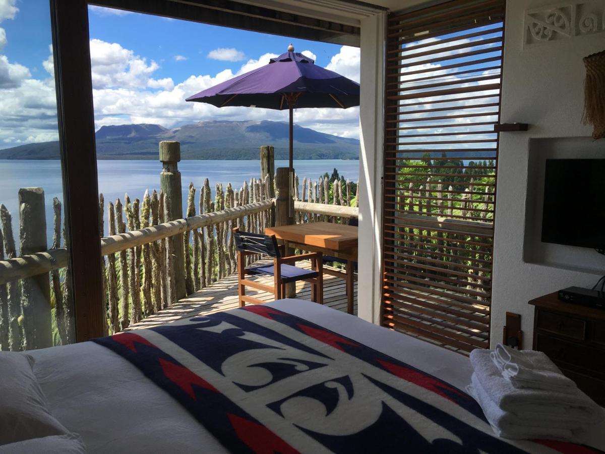 Te Whare -Lake Tarawera Tree-Top Nest Hotel Exterior photo