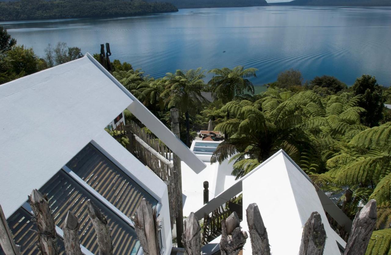 Te Whare -Lake Tarawera Tree-Top Nest Hotel Exterior photo